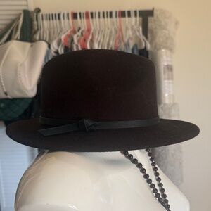 Banana Republic Brown Hat with Ribbon